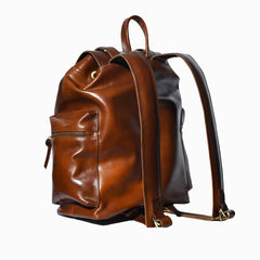 Handmade Leather Vintage Traveler Backpack Bag, Leather Bags