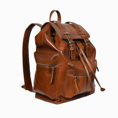 Handmade Leather Vintage Traveler Backpack Bag, Leather Bags